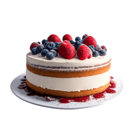 Double layer fruit cake