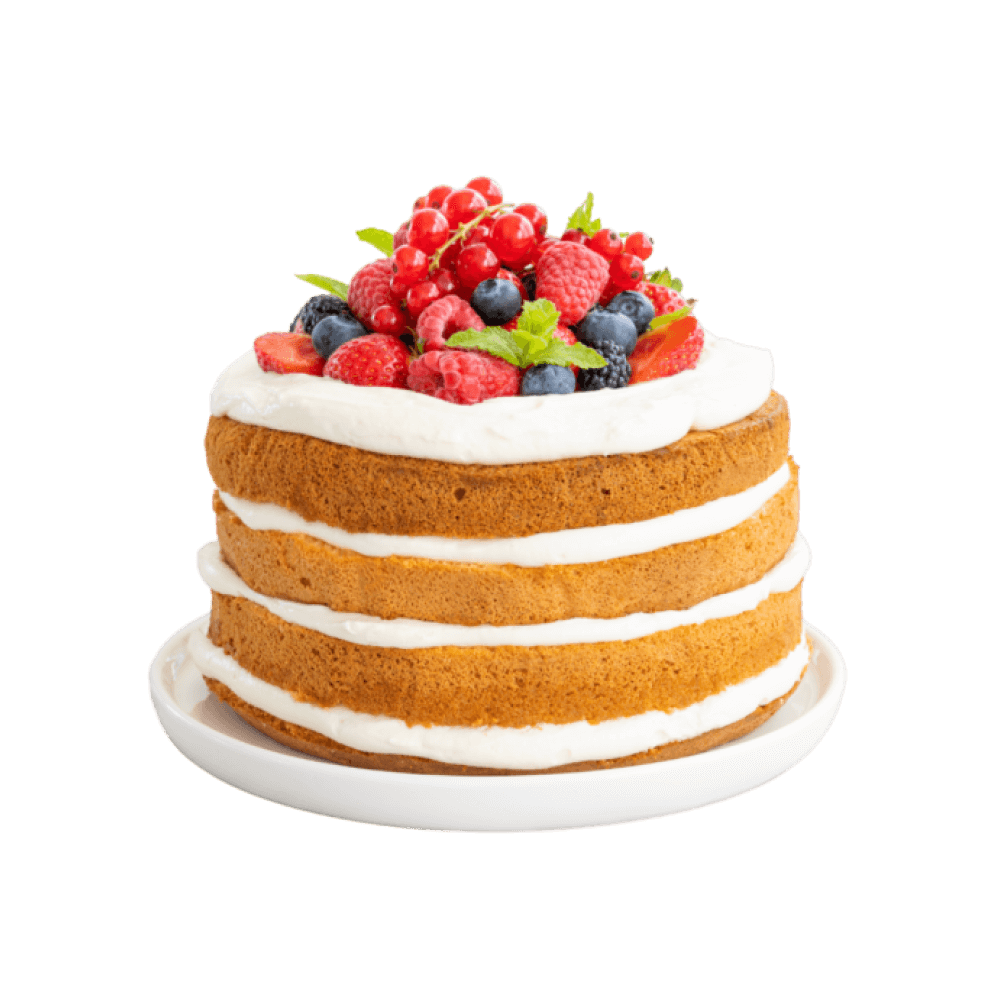 Cherry cream cake - Image 2