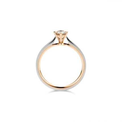 Diamond Hoop Single-row Bangle